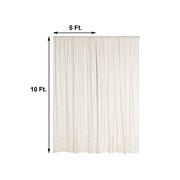 10 ft x 10 ft Polyester Professional Backdrop Curtains Drapes Panels