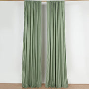 10 ft x 10 ft Polyester Professional Backdrop Curtains Drapes Panels