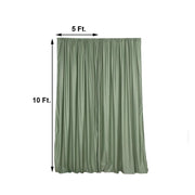 10 ft x 10 ft Polyester Professional Backdrop Curtains Drapes Panels