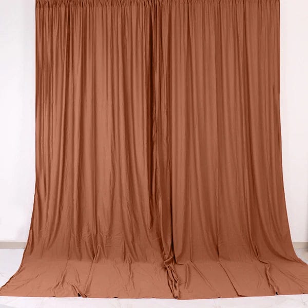 10 ft x 10 ft Polyester Professional Backdrop Curtains Drapes Panels CUR_PANPOLY_TERC