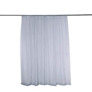 10 ft x 10 ft Sheer Voile Professional Backdrop Curtains Drapes Panels
