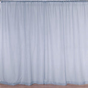 10 ft x 10 ft Sheer Voile Professional Backdrop Curtains Drapes Panels