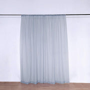 10 ft x 10 ft Sheer Voile Professional Backdrop Curtains Drapes Panels