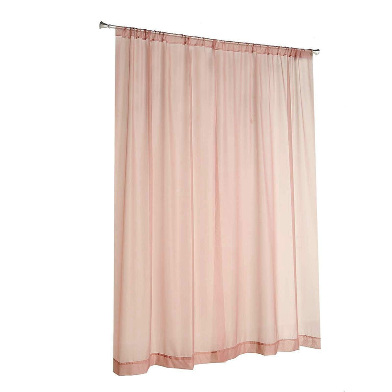 10 ft x 10 ft Sheer Voile Professional Backdrop Curtains Drapes Panels
