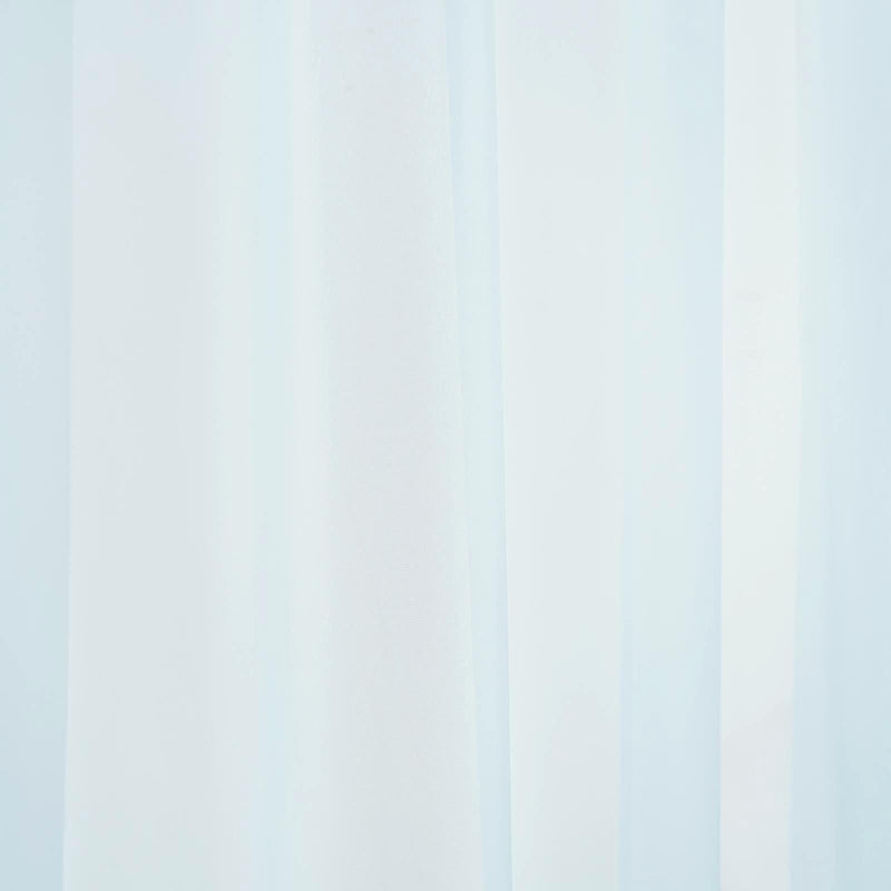 10 ft x 10 ft Sheer Voile Professional Backdrop Curtains Drapes Panels