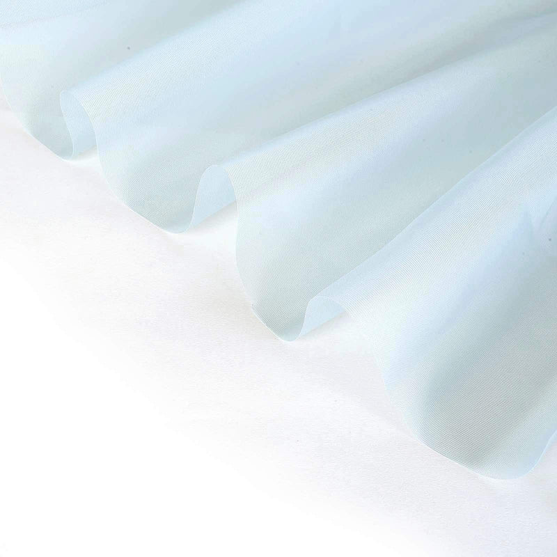 10 ft x 10 ft Sheer Voile Professional Backdrop Curtains Drapes Panels