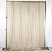 10 ft x 10 ft Sheer Voile Professional Backdrop Curtains Drapes Panels