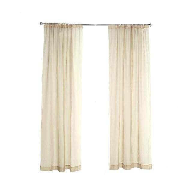 10 ft x 10 ft Sheer Voile Professional Backdrop Curtains Drapes Panels