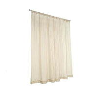 10 ft x 10 ft Sheer Voile Professional Backdrop Curtains Drapes Panels
