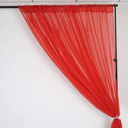 10 ft x 10 ft Sheer Voile Professional Backdrop Curtains Drapes Panels