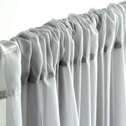 10 ft x 10 ft Sheer Voile Professional Backdrop Curtains Drapes Panels