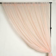 10 ft x 10 ft Sheer Voile Professional Backdrop Curtains Drapes Panels