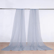 10 ft x 10 ft Sheer Voile Professional Backdrop Curtains Drapes Panels