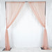 10 ft x 10 ft Sheer Voile Professional Backdrop Curtains Drapes Panels CUR_PANORGZ_080