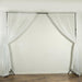 10 ft x 10 ft Sheer Voile Professional Backdrop Curtains Drapes Panels CUR_PANORGZ_IVR