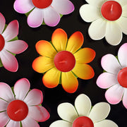 10 Lotus Flower 5" Assorted Colorful Tealight Floating Candles CAND_FLO002_5_ASST