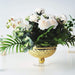 10" Mercury Glass Compote Vase Bowl Centerpiece - Gold VASE_PB001_10_GOLD