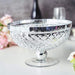 10" Mercury Glass Compote Vase Bowl Centerpiece - Silver VASE_PB001_10_SILV