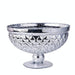 10" Mercury Glass Compote Vase Bowl Centerpiece VASE_PB001_10_SILV