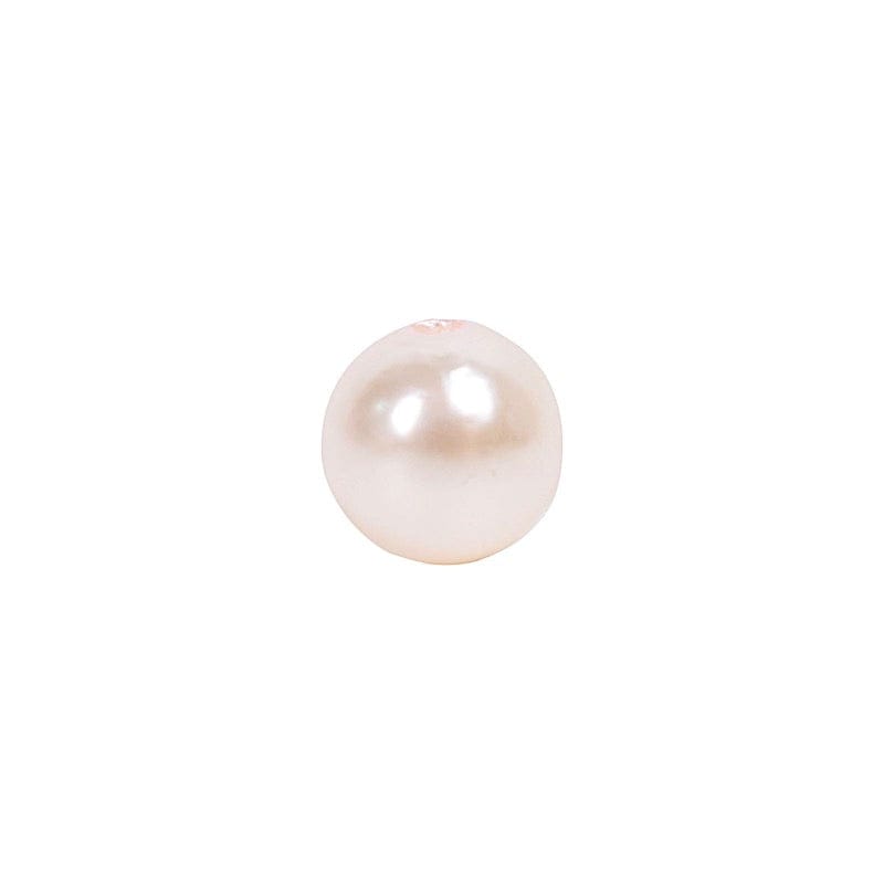 10 mm or 0.39" Faux Pearl Beads