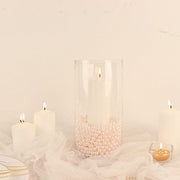 10 mm or 0.39" Faux Pearl Beads