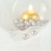 10 mm or 0.39" Faux Pearl Beads