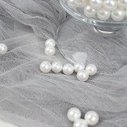 10 mm or 0.39" Faux Pearl Beads