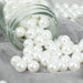 10 mm or 0.39" Faux Pearl Beads BEAD_10M_WHT