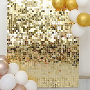 10 Panels 12" x 12" Square Sequin Wall Party Backdrop