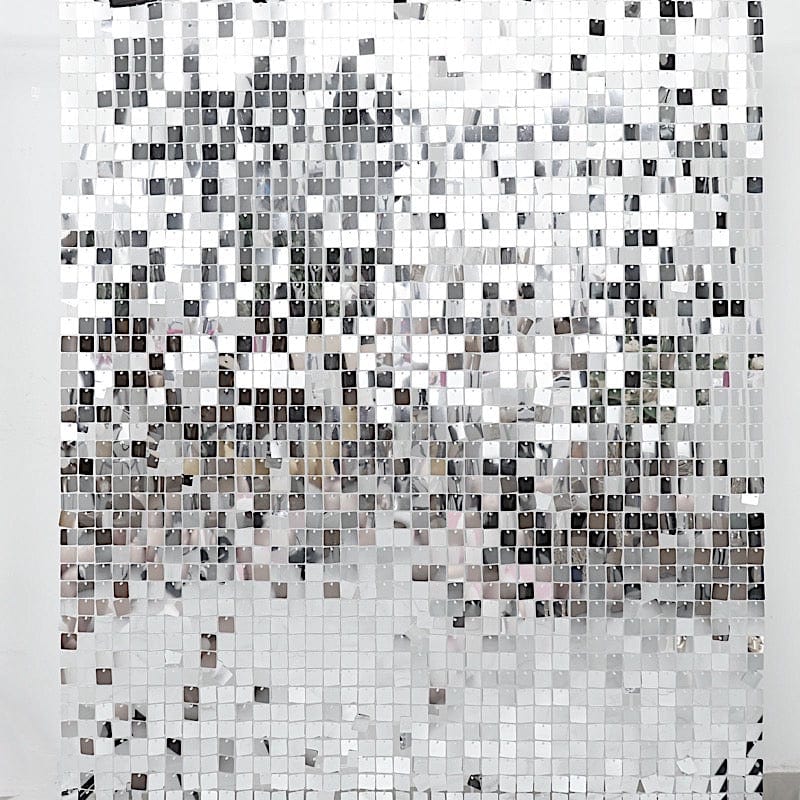 10 Panels 12" x 12" Square Sequin Wall Party Backdrop