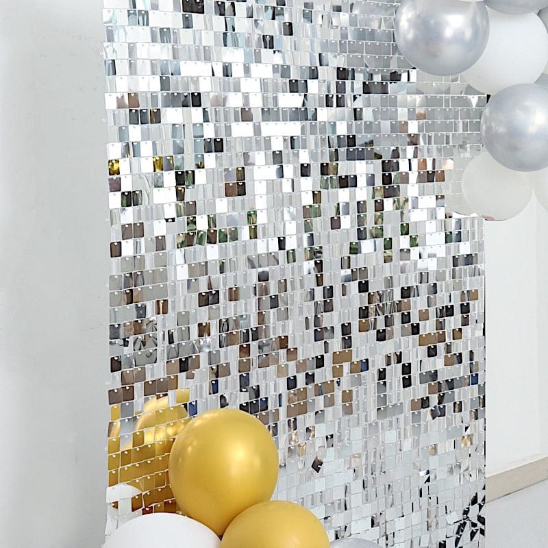 10 Panels 12" x 12" Square Sequin Wall Party Backdrop