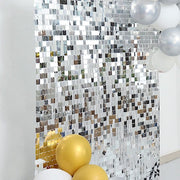 10 Panels 12" x 12" Square Sequin Wall Party Backdrop