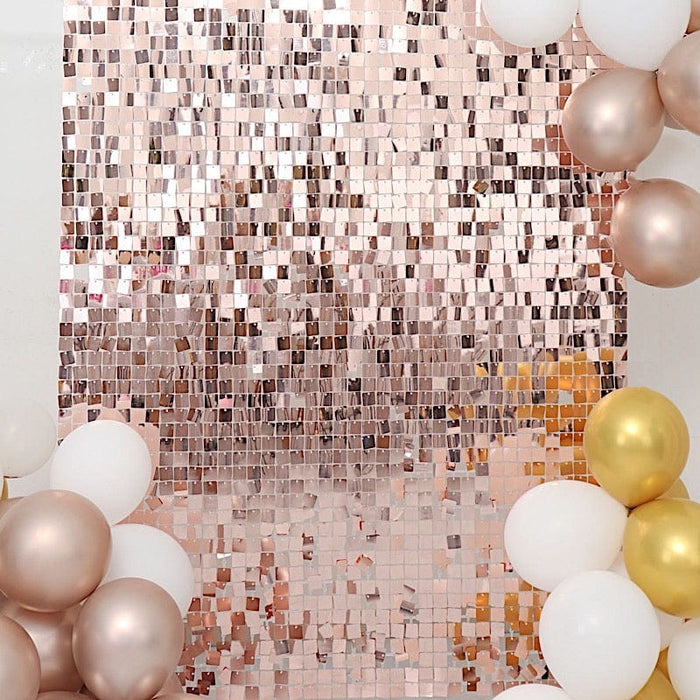 10 Panels 12" x 12" Square Sequin Wall Party Backdrop