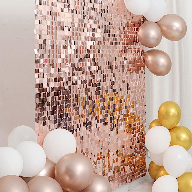 10 Panels 12" x 12" Square Sequin Wall Party Backdrop