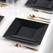 10 pcs 10" Square Plates - Disposable Tableware