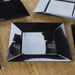 10 pcs 10" Square Plates - Disposable Tableware PLST_PLATE10_BLK