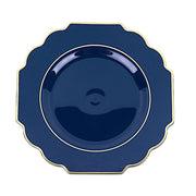 10 pcs 12" Baroque Plastic Dinner Plates - Disposable Tableware DSP_PLR0014_10_NVGD