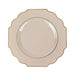 10 pcs 12" Baroque Plastic Dinner Plates - Disposable Tableware DSP_PLR0014_10_TPGD