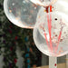 10 pcs 12" Clear Round Latex Balloons with Confetti