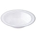 10 pcs 12 oz. Round Plastic Bowls - Disposable Tableware PLST_BO0020_WHTS