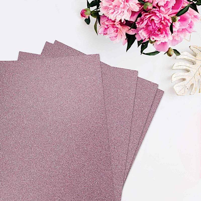 10 pcs 12"x10" Extra Fine Glittered Self-Adhesive Foam Sheets