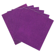 10 pcs 12"x10" Extra Fine Glittered Self-Adhesive Foam Sheets FOAM_SHEET_01_PURP