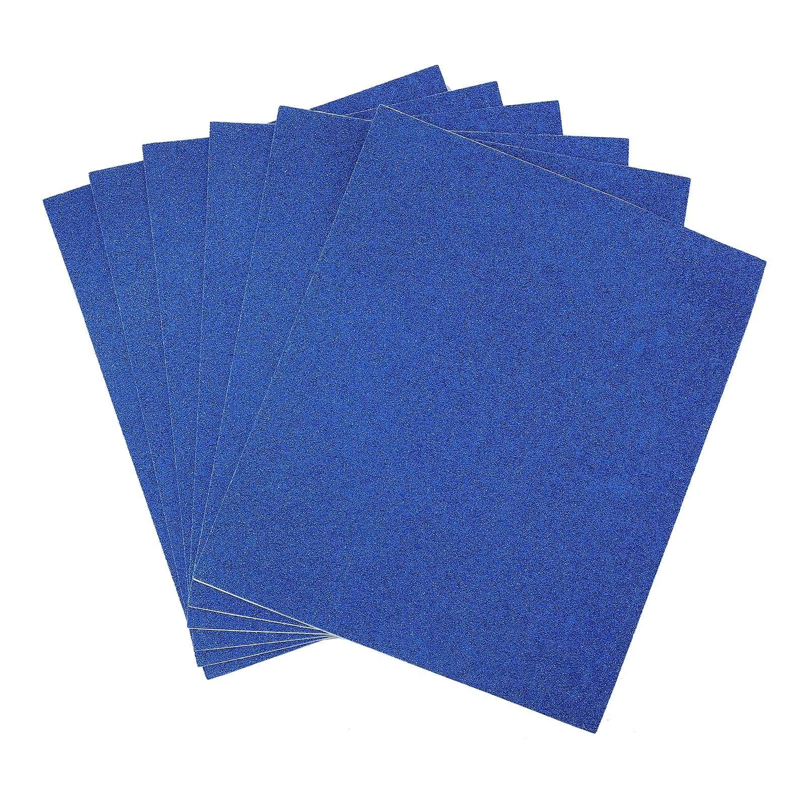 10 pcs 12"x10" Extra Fine Glittered Self-Adhesive Foam Sheets FOAM_SHEET_01_ROY