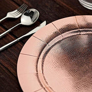 10 pcs 13" Round Disposable Paper Charger Plates