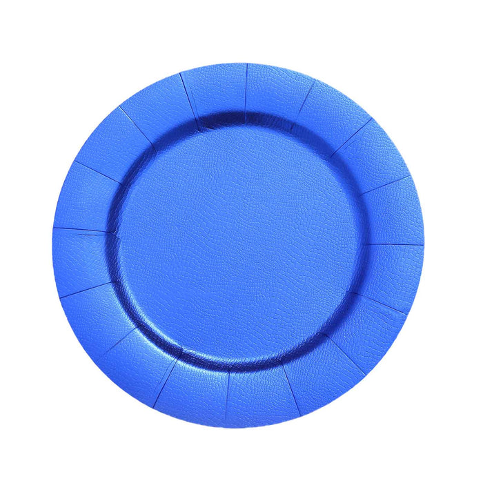 10 pcs 13" Round Disposable Paper Charger Plates DSP_CHRG_R0001_ROY