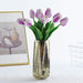 10 pcs 13" tall Single Stem Foam Tulips Flowers