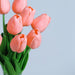 10 pcs 13" tall Single Stem Foam Tulips Flowers ARTI_TULP01_CORL