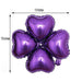 10 pcs 15" wide Clover Mylar Foil Balloons