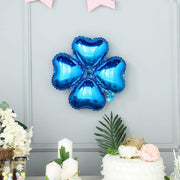 10 pcs 15" wide Clover Mylar Foil Balloons