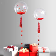 10 pcs 16" Latex Helium Air Transparent Balloons - Clear BLOON_CLR001_16